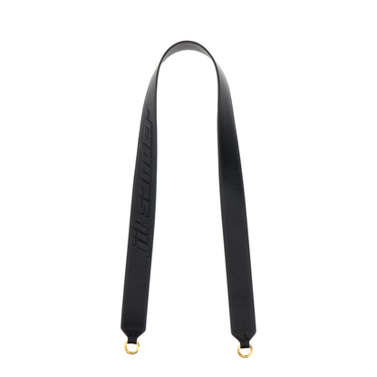 Black Leather Shoulder Bag - Image 1