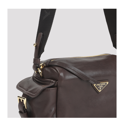 Explore Small Nappa Leather Shoulder Bags - Sienna - Image 4