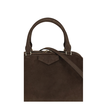 Antigona East-West Soft Medium Suede Handbag - Image 4
