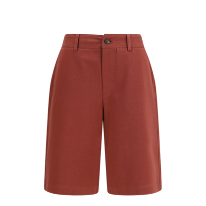 Cotton Bermuda Shorts - Image 1