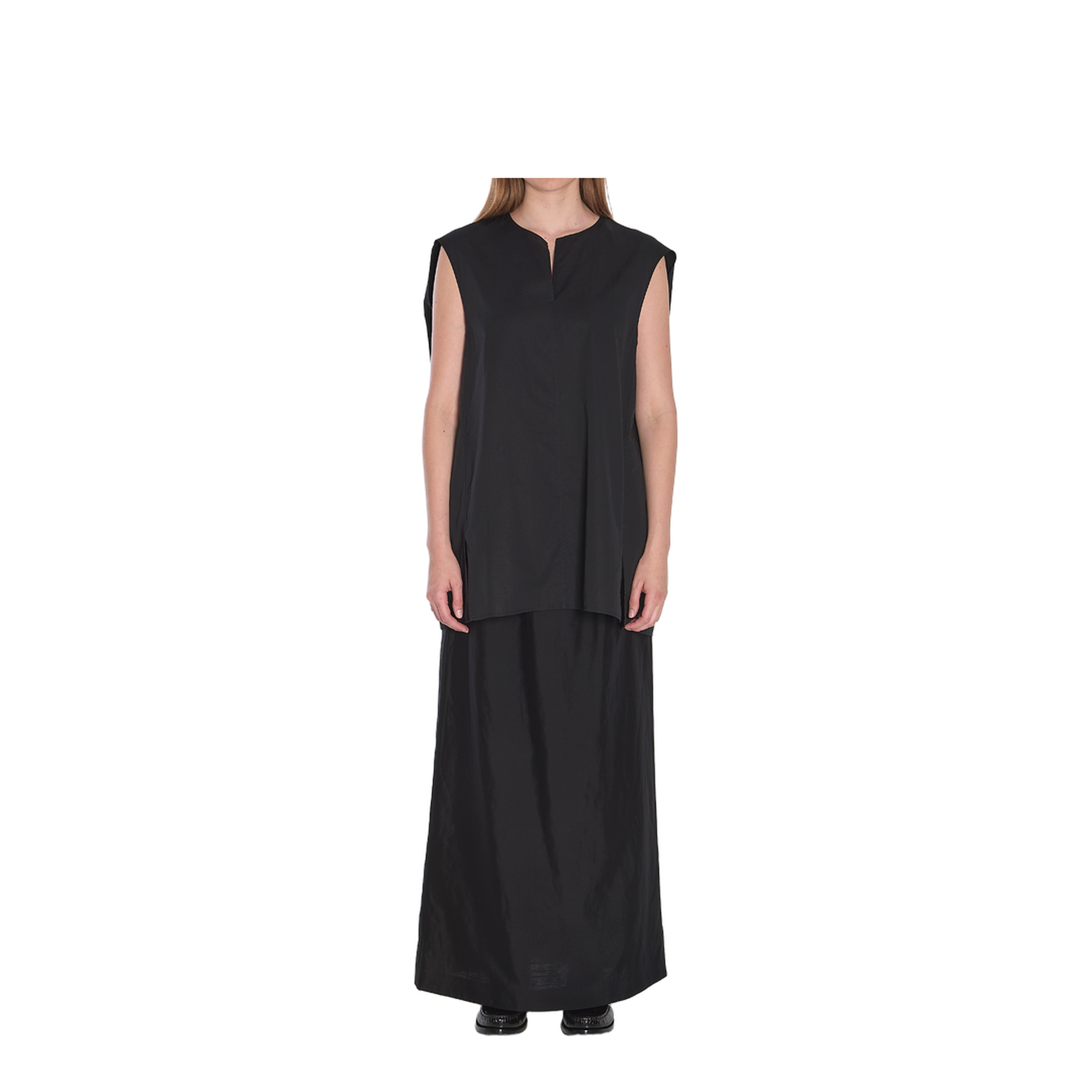 Owen Top Black in Cotton - Image 5
