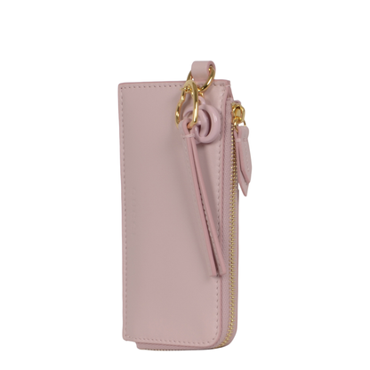 Card Case Double G Leather Pink - Image 4