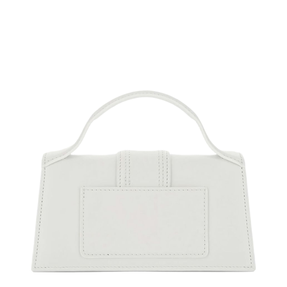 The Large Bambino Calf Leather Top-Handle Bag - White - Image 2