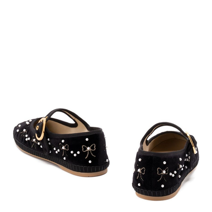 Black Garavani Flat Shoes - Image 2
