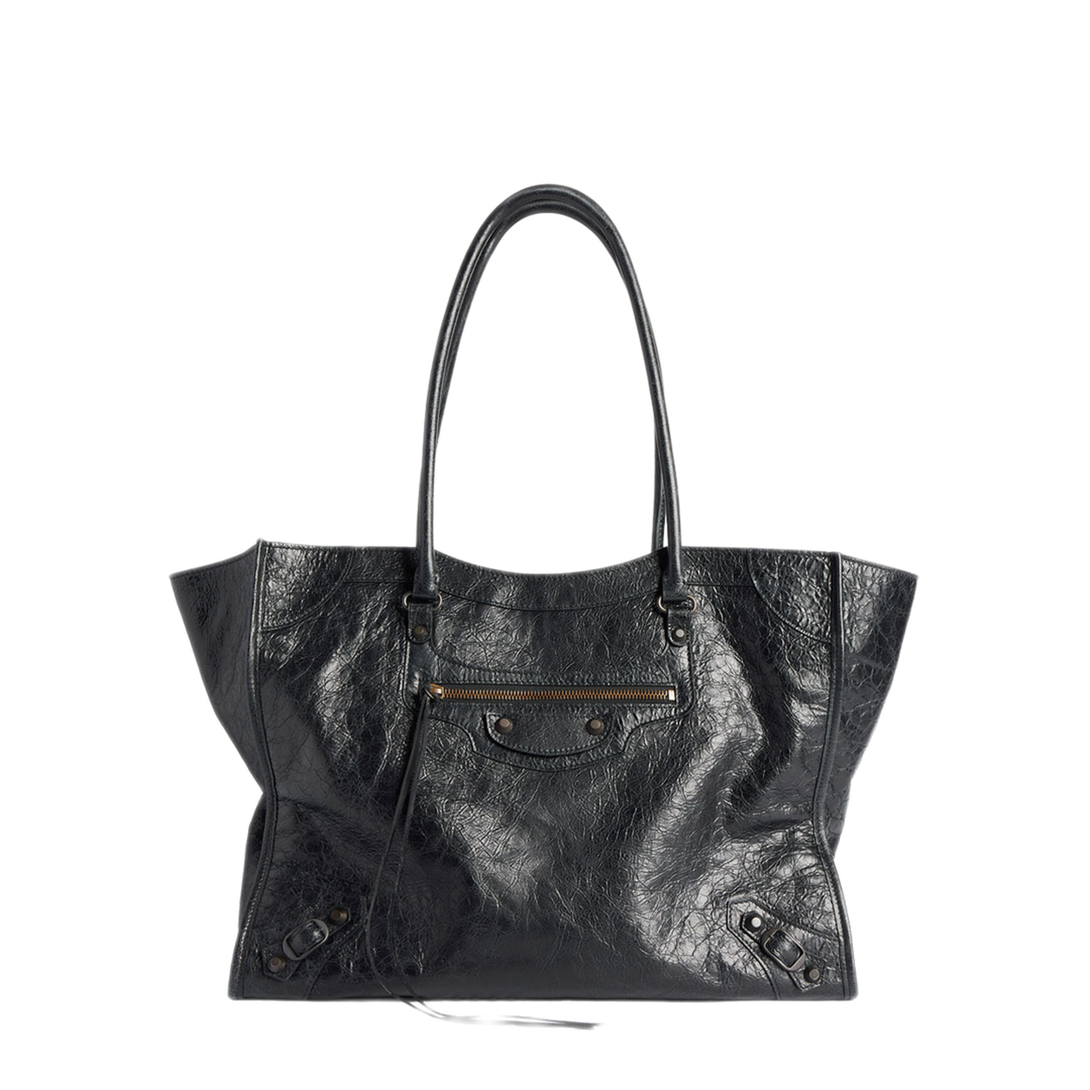 City Tote Bag Medium in Arena Lambskin - Image 1