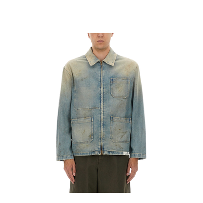 Denim Cotton Jacket - Image 1