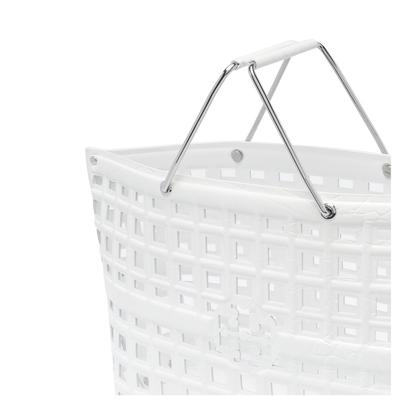 White Ella Shopping Bag - Image 4
