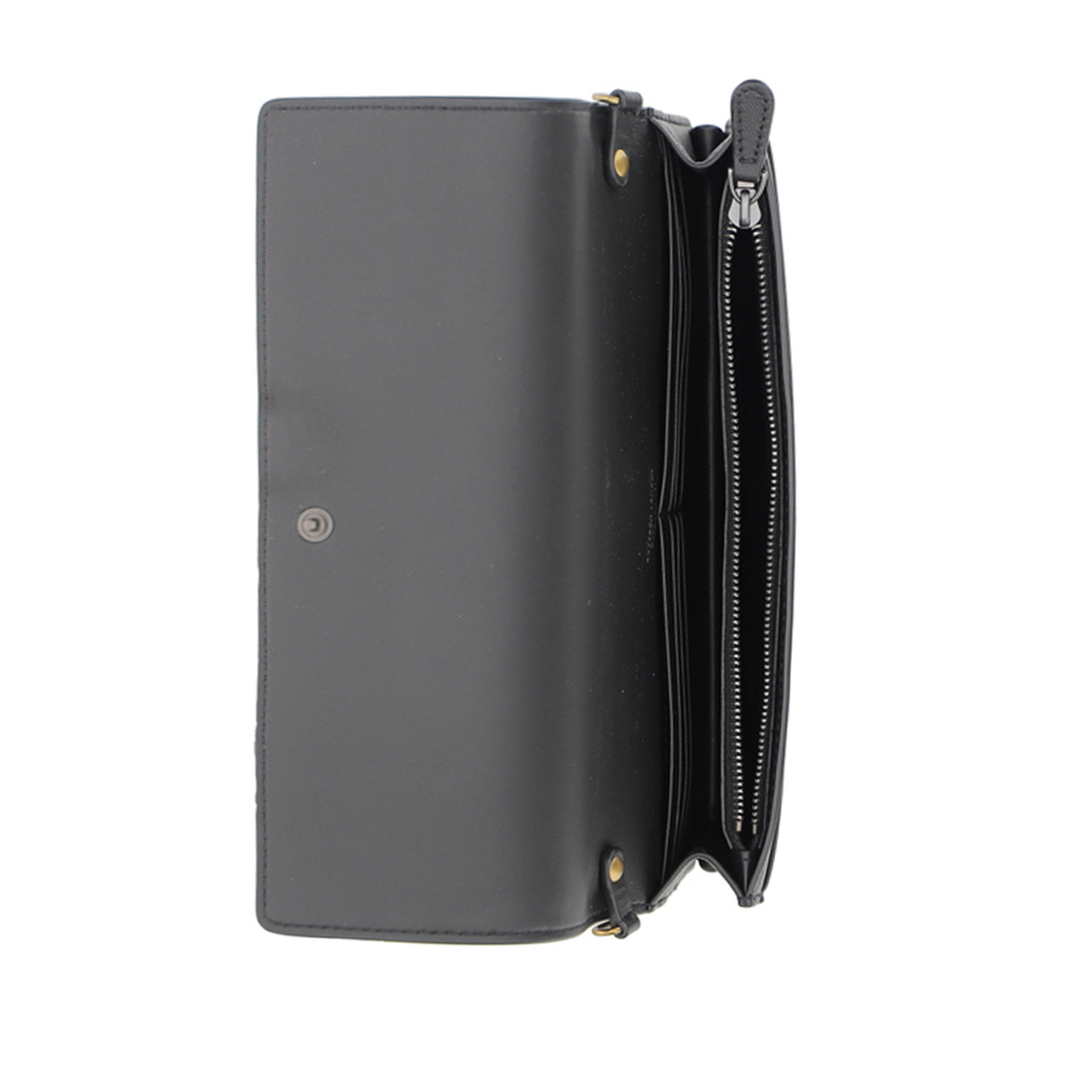 Intrecciato Shoulder Bag Black - Image 4