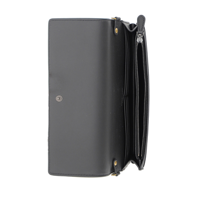 Intrecciato Shoulder Bag Black - Image 4