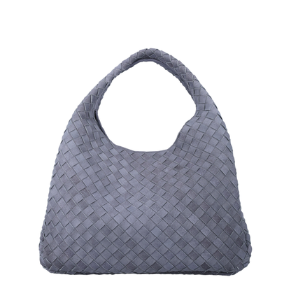 Campana Large Lambskin Shoulder Bag - Cloudy indigo - Image 1