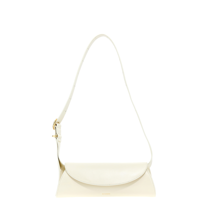 Ivory Leather Small Cannolo Shoulder Bag - Image 5