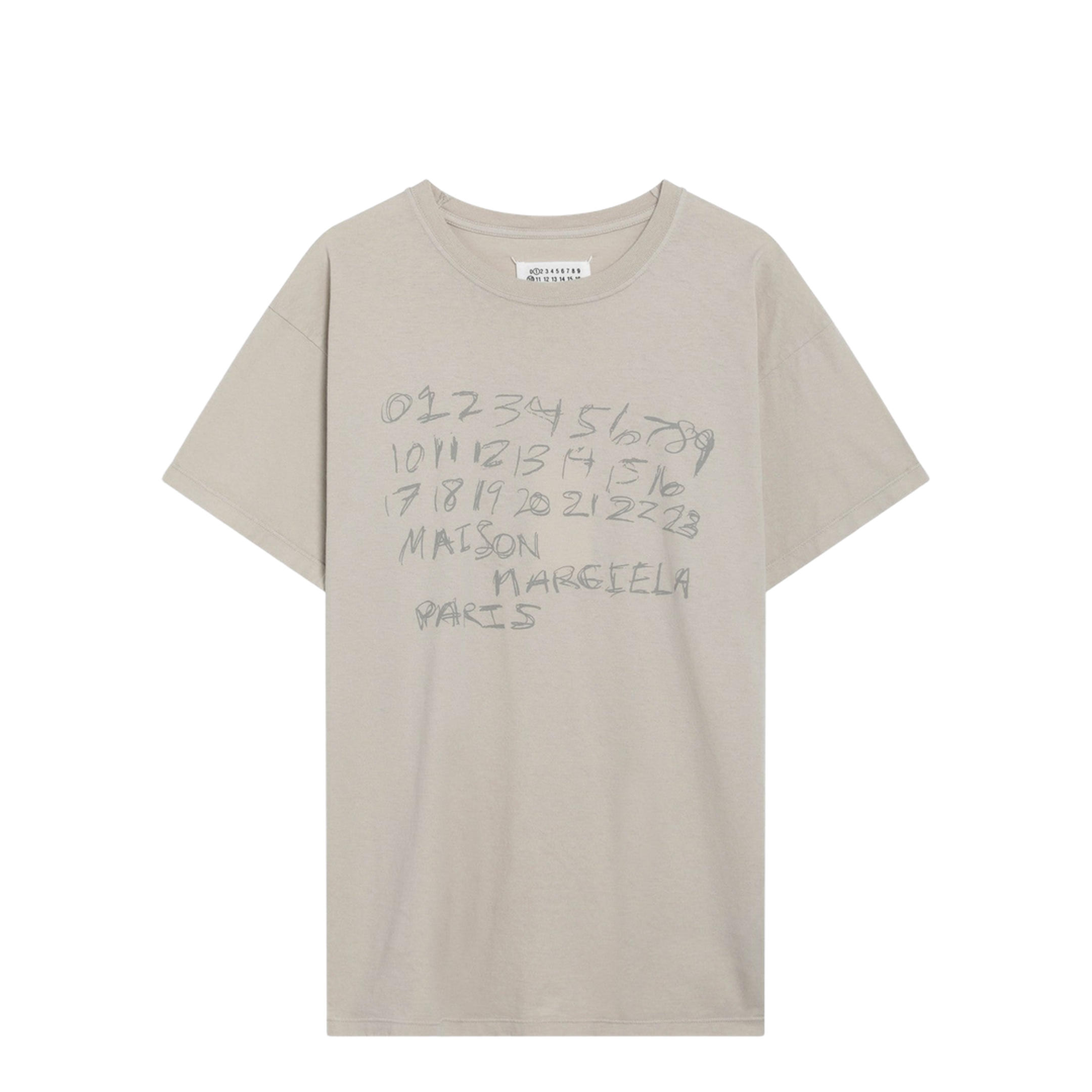 Numeric Sand-Coloured Cotton T-Shirt - Image 1