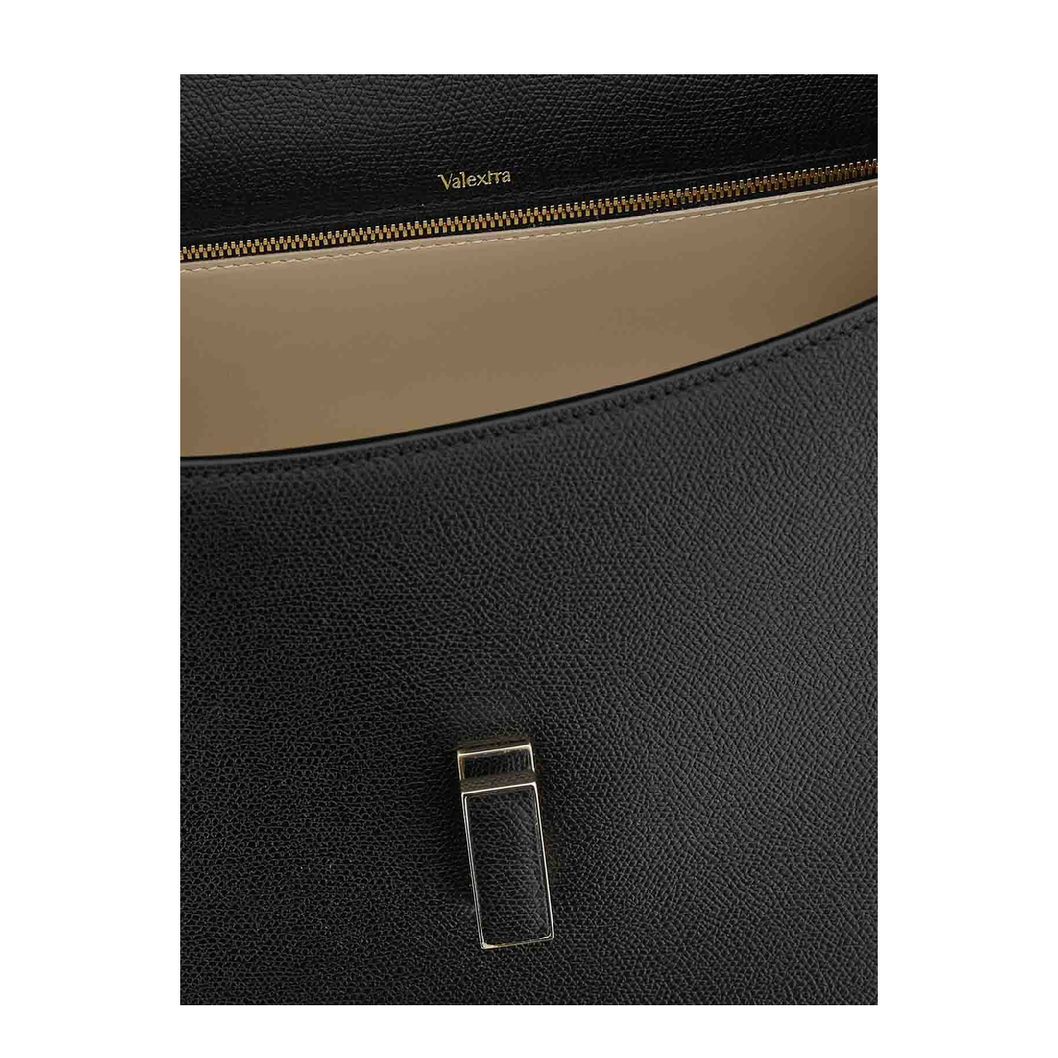 Iside Large Millepunte Calf Leather Handbag - Black - Image 4