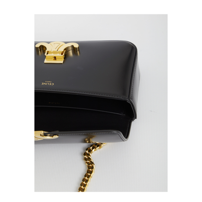 Claude Triomphe Chain Shoulder Bag Black - Image 5