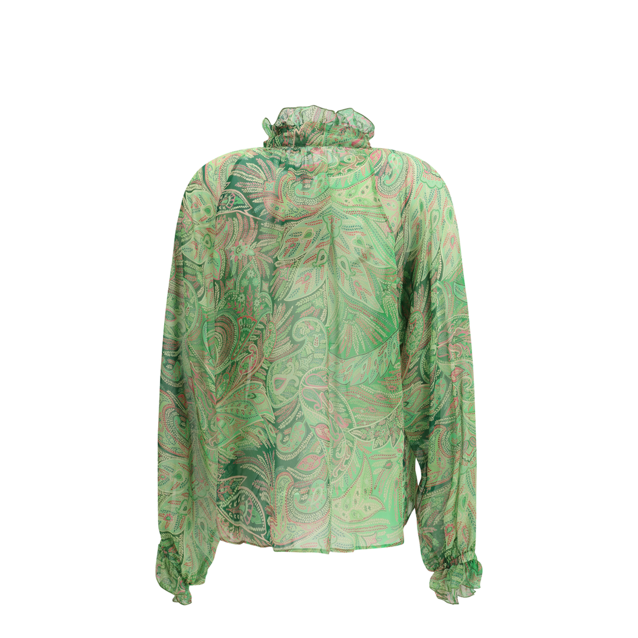 Paisley Ruffled Shirt - Image 2