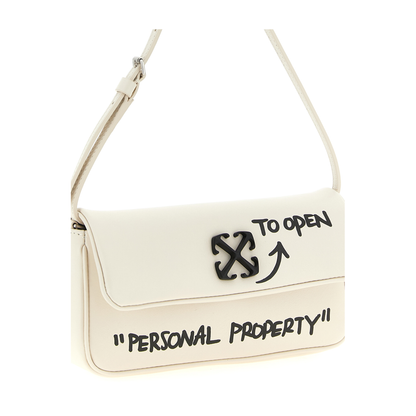 Jitney Medium Calf Leather Shoulder Bag - Dust/Black - Image 3