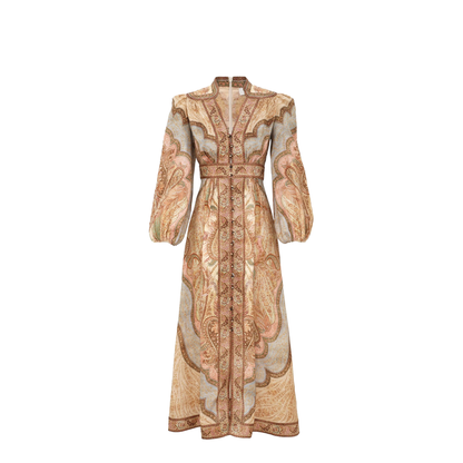 Women Dress Deep V Neckline - Image 1
