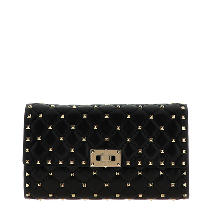 Rockstud Spike Nappa Leather Shoulder Bag - Image 1
