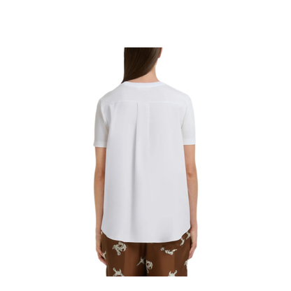 Cotton T-Shirt with Embroidered Logo - Image 3