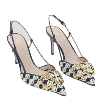 Garavani Sling Back Pumps - Image 5