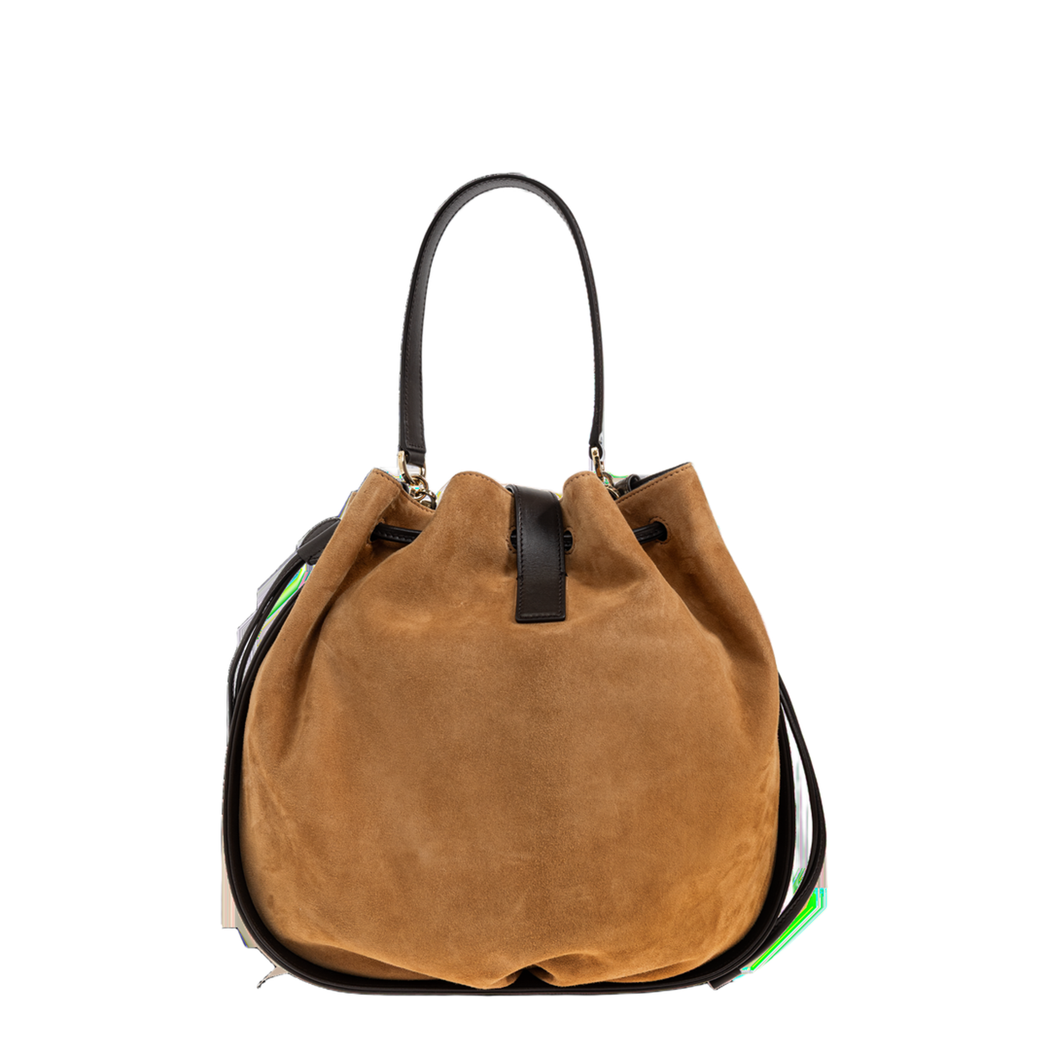 Hug Suede Bucket Bag - Naturale - Image 3
