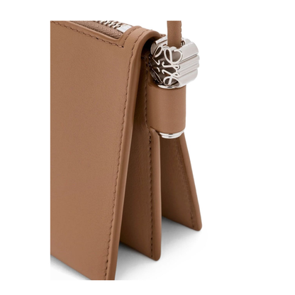 Joya Pouch In Nappa Calfskin - Mocha - Image 3