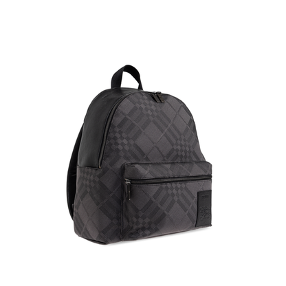 Chester Nylon Backpack - Black - Image 4
