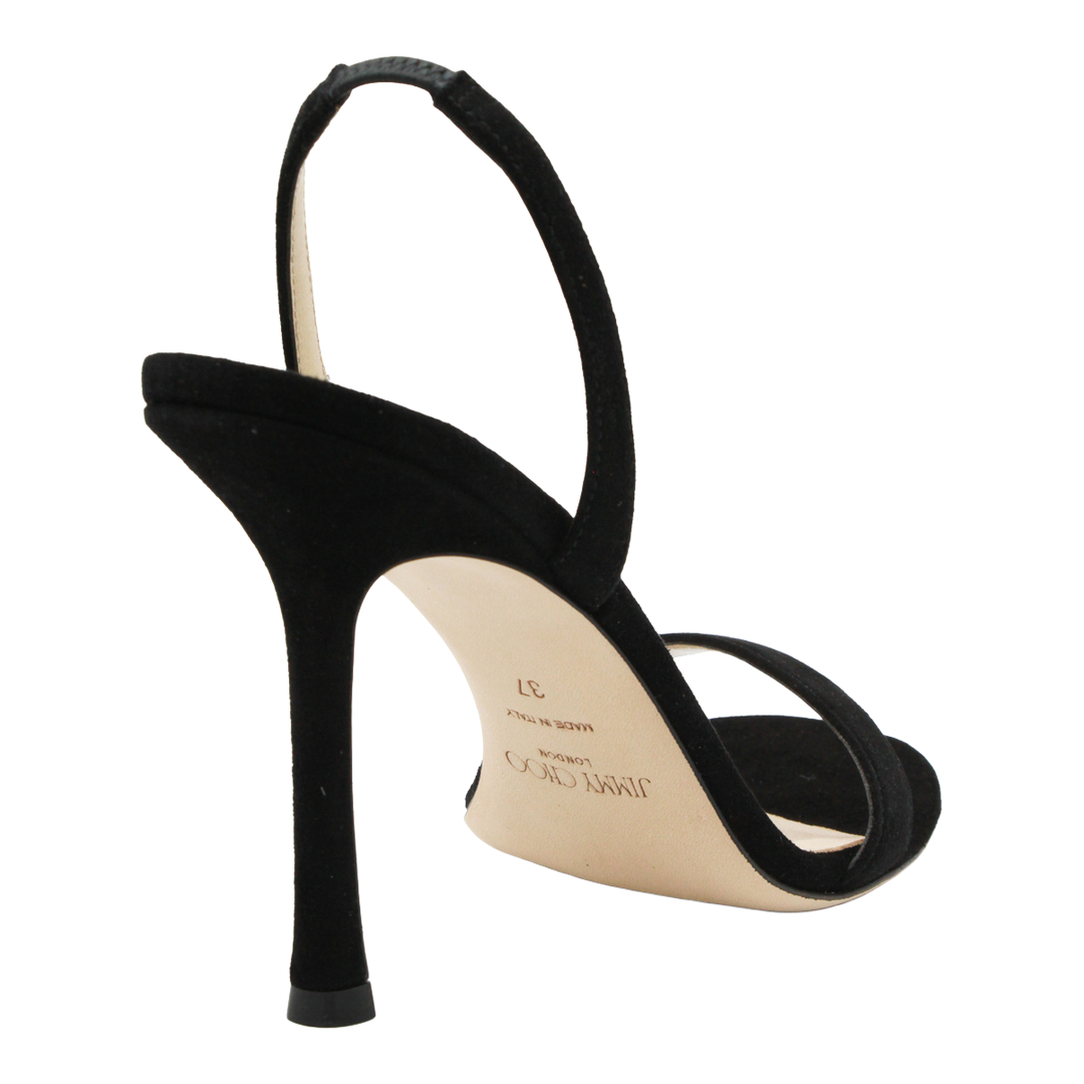 Black Suede Sandals - Image 5