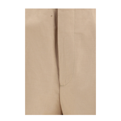 Cotton and Linen Shorts - Image 3