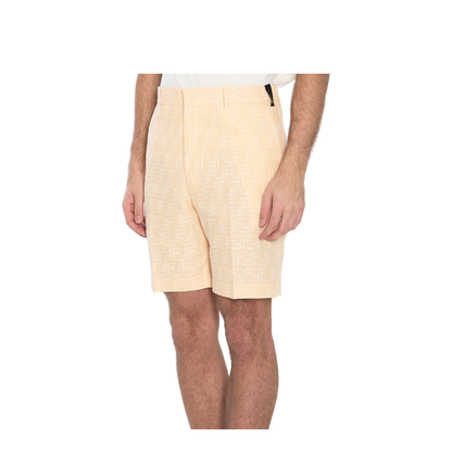 Bermuda Jacquard Bermuda And Short Yellow - Image 2