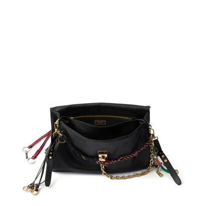 Soft Sound Large Leather Shoulder Bag - Image 4