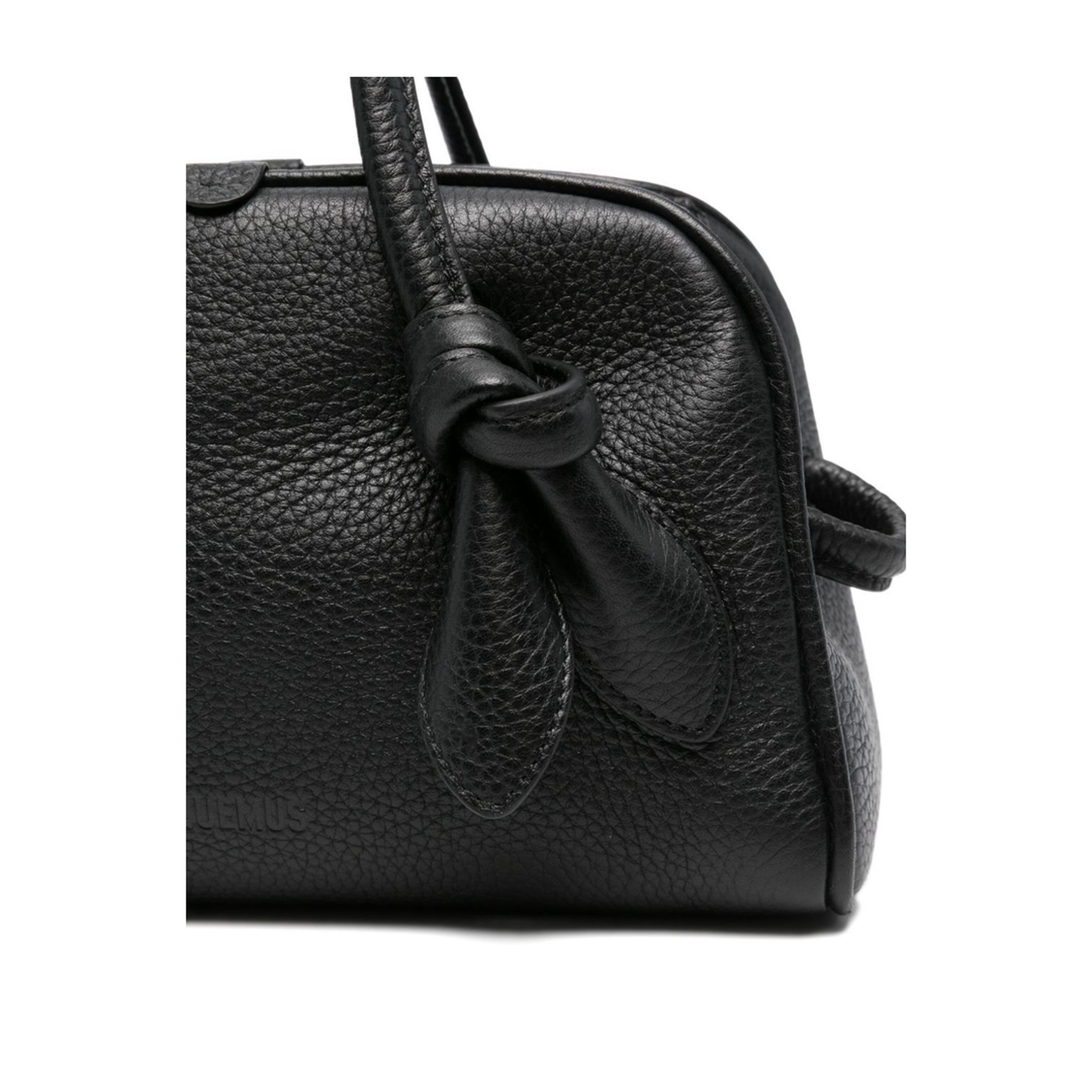 Le Petit Turismo Grained Calfskin Bowling Bag - Black - Image 2