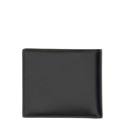 Calfskin Bifold Wallet With Logo - Multicolore - Image 5