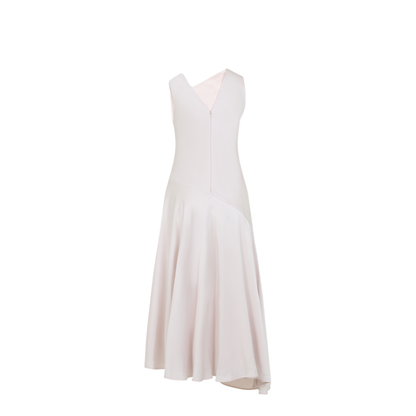Asymmetric Dress With Diagonal Cut - Image 4