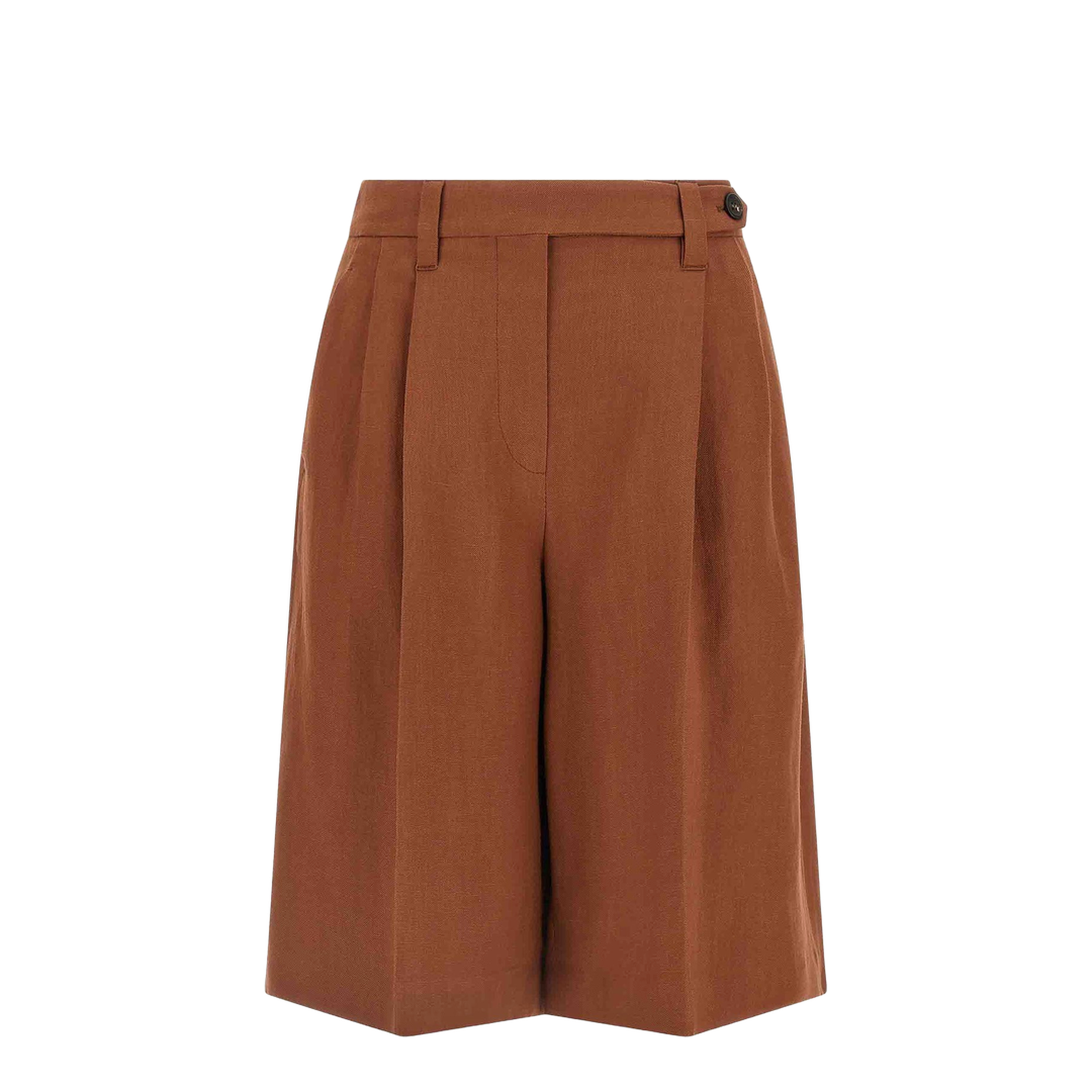 Sartorial Bermuda Shorts Brown - Image 5