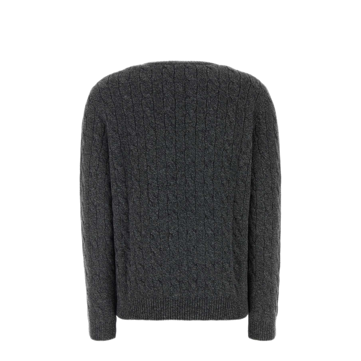 Dark Grey Wool Sweater - Image 2