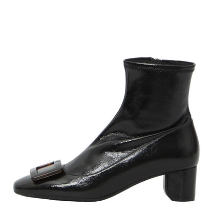 Roundy Turtle Stretch Ankle Boots - Image 4