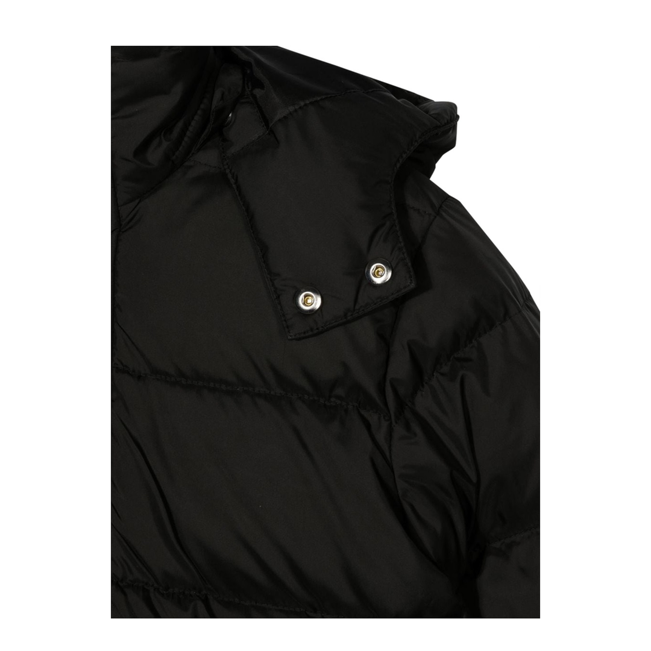 Long Down Jacket With Hood - Image 3