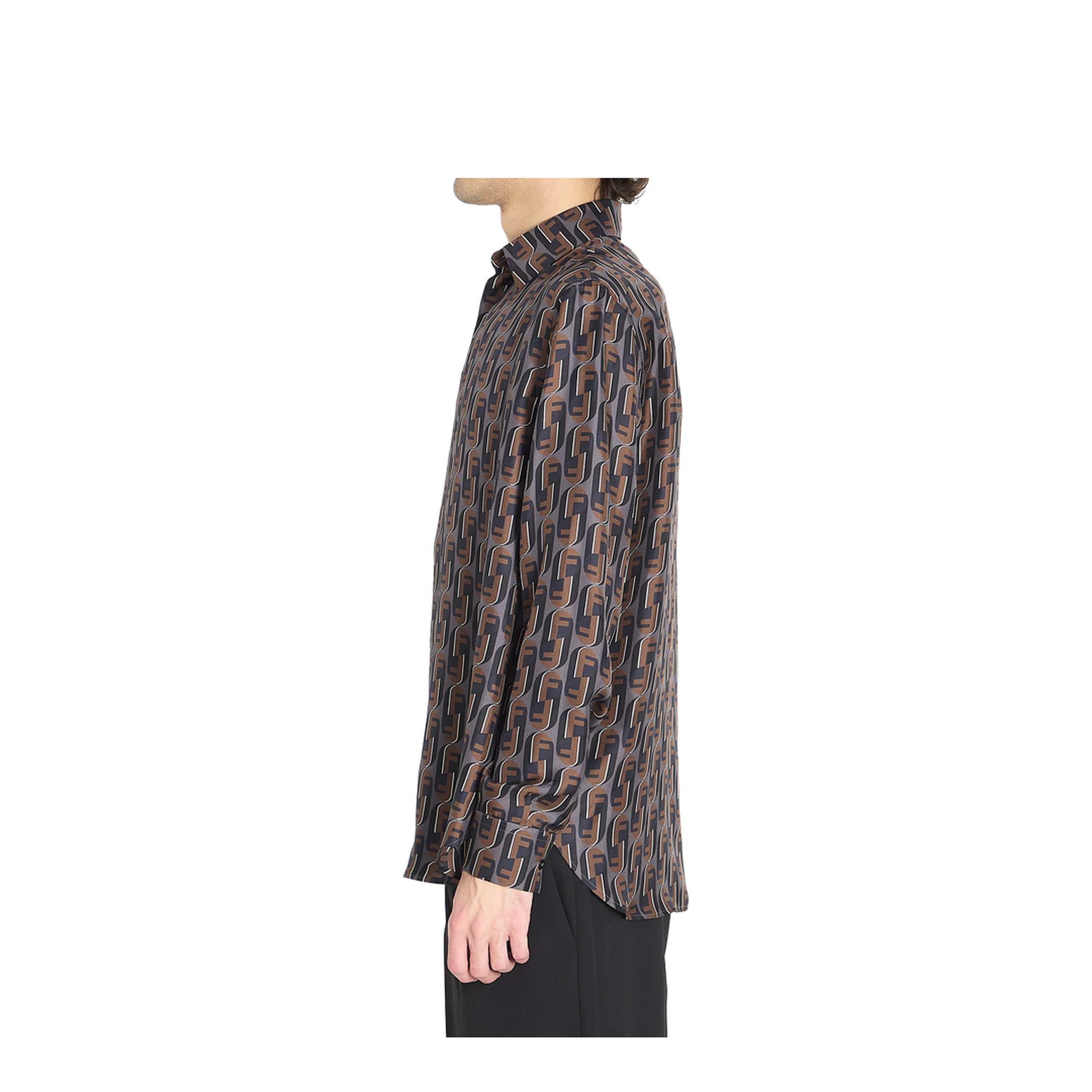 Printed Silk Shirt - Image 3