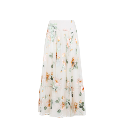 Carousel Burnout Midi Skirt - Image 1
