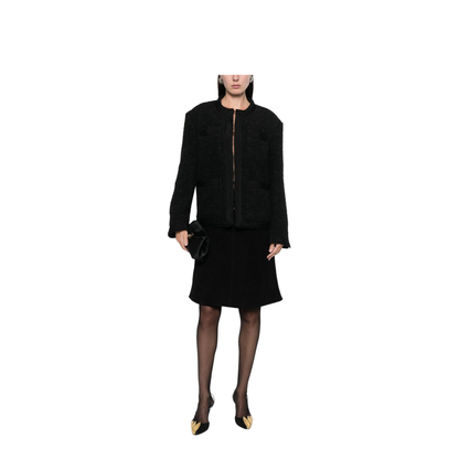 Wool Jacket - Black - Image 5