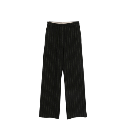 Wide-Leg Wool Trousers - Image 1
