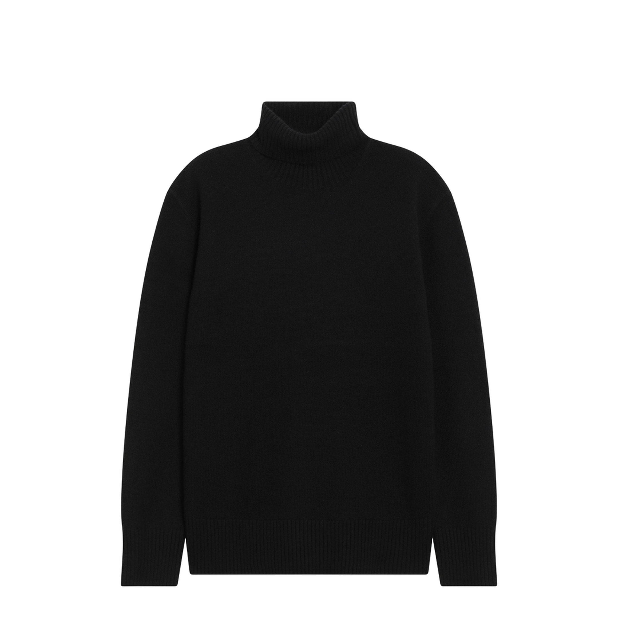 Black Cashmere Turtleneck - Image 1