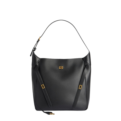 Bel Air Large Calfskin Hobo Bag - Black - Image 1