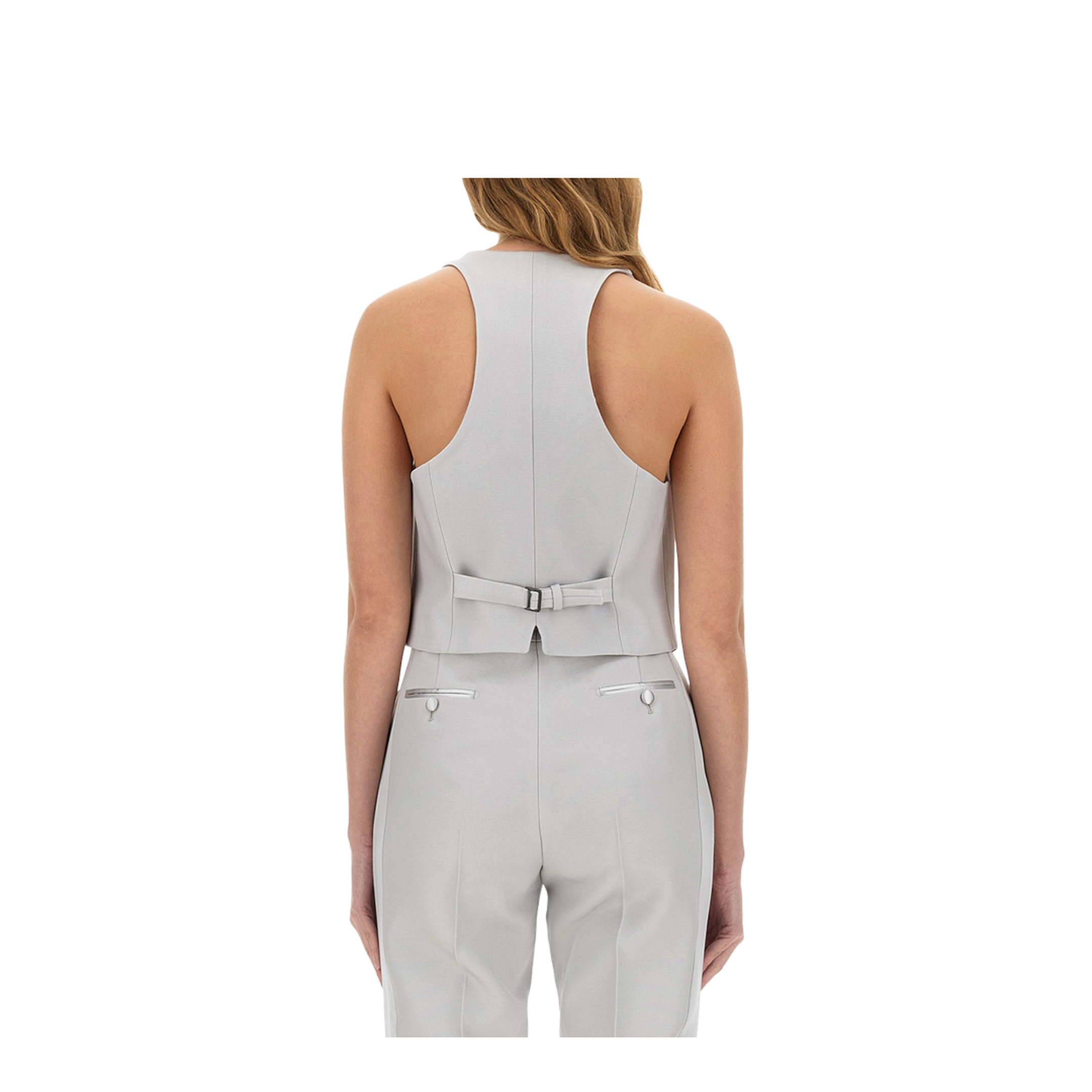 Silk Wool Vest - Image 3