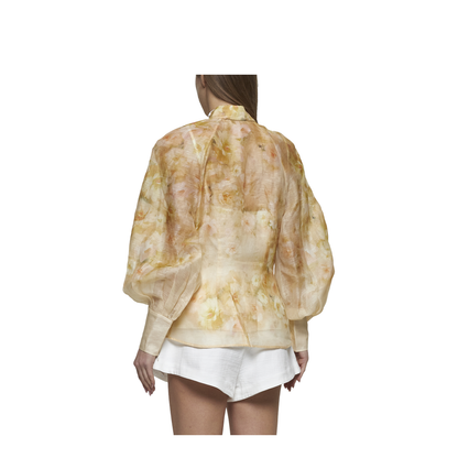 Crush Printed Linen Shirt - Image 4