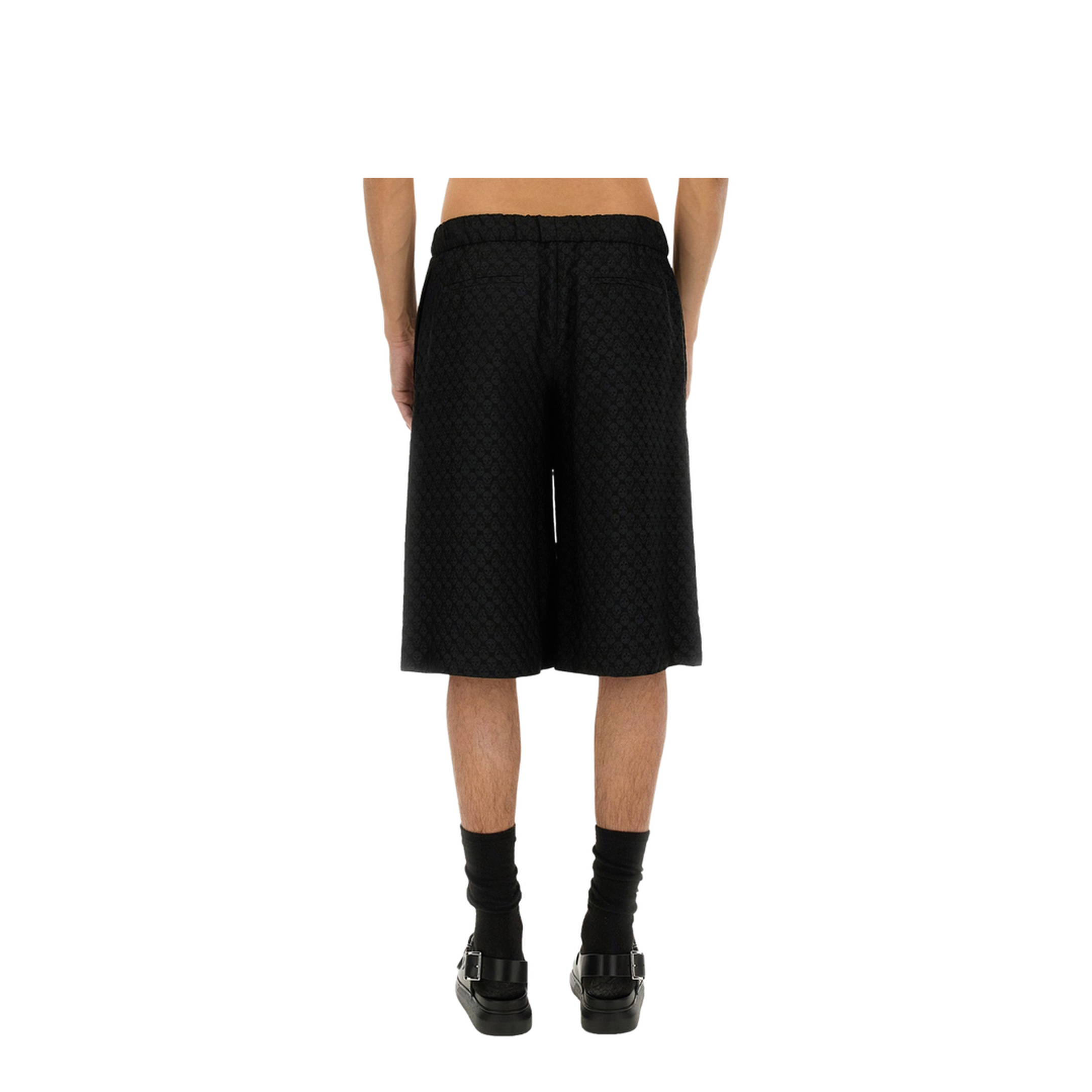 Jacquard Skull Shorts - Image 3