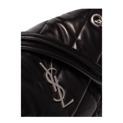 Puffer Small Nappa leather Shoulder Bags - Black - Image 5