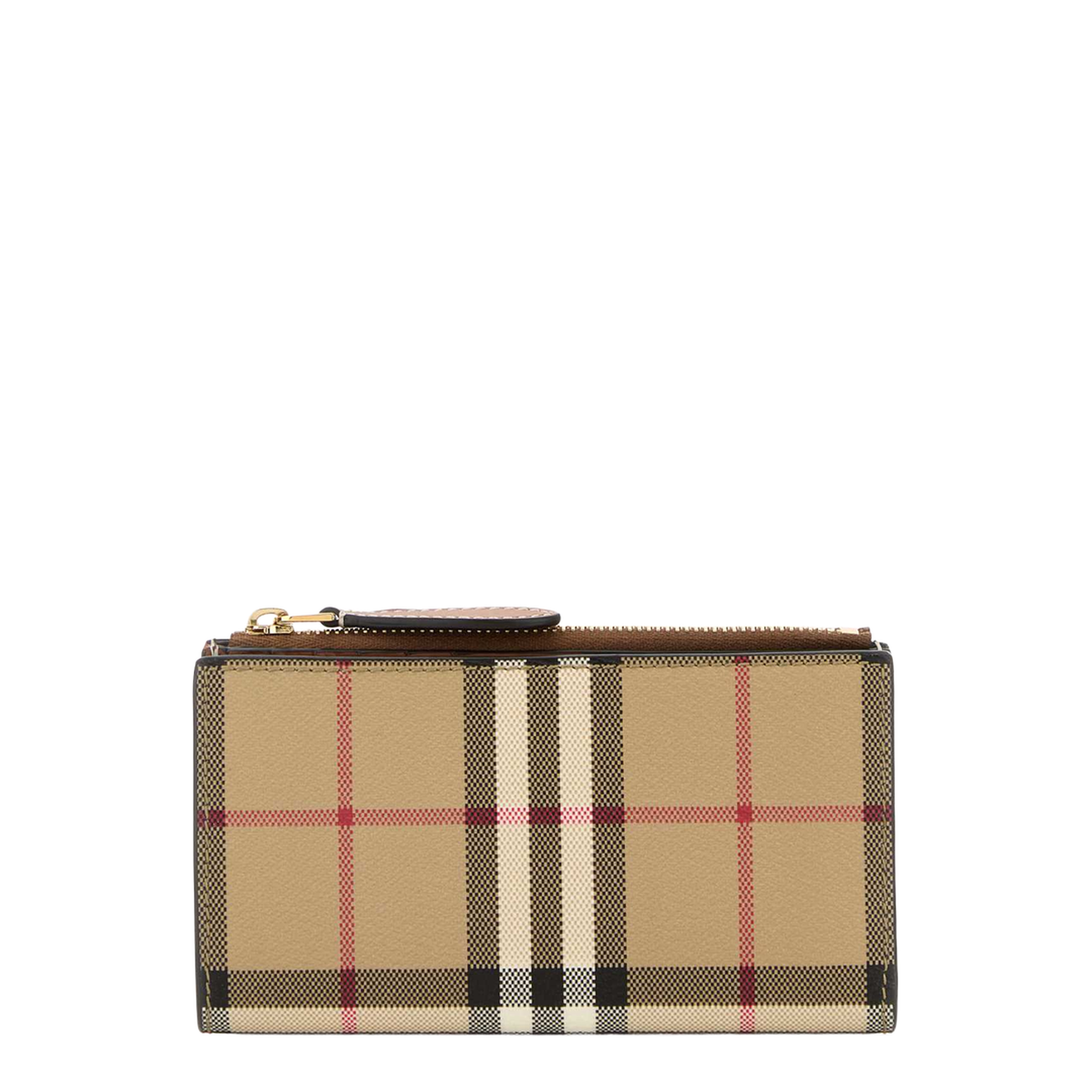 Medium Vintage Check Bifold Wallet - Image 4