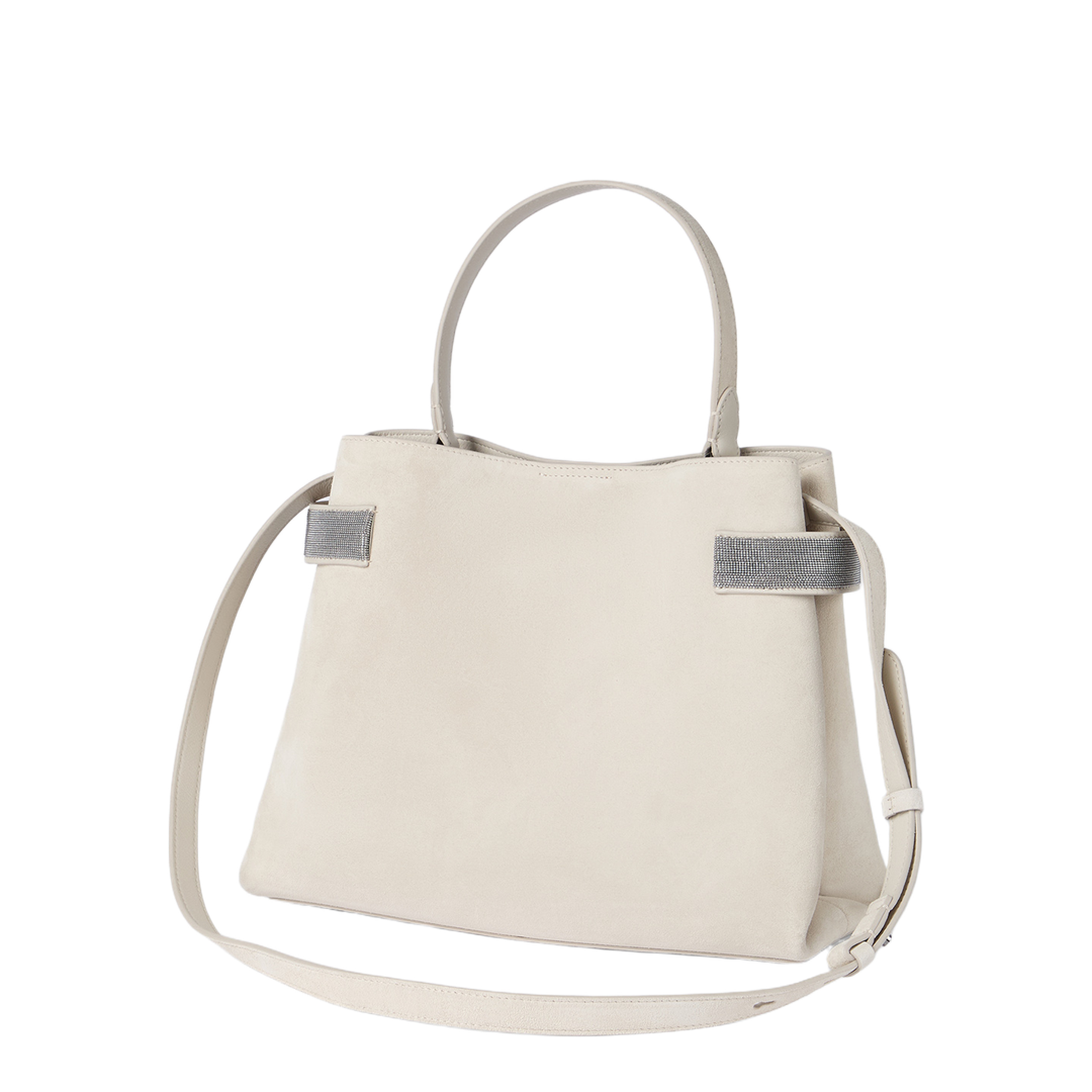 Tote Bag in Suede - Image 2